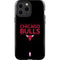 NBA Chicago Bulls Standard - Black iPhone 15 Pro Max Impact Case