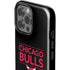 NBA Chicago Bulls Standard - Black iPhone 15 Pro Max Impact Case