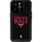 NBA Chicago Bulls Standard - Black iPhone 14 Pro Waterproof Case