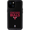 NBA Chicago Bulls Standard - Black iPhone 15 Waterproof Case