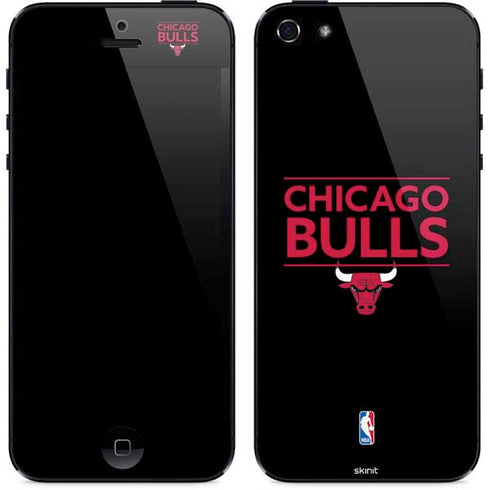 NBA Chicago Bulls Standard - Black iPhone 5/5s/5SE Skin
