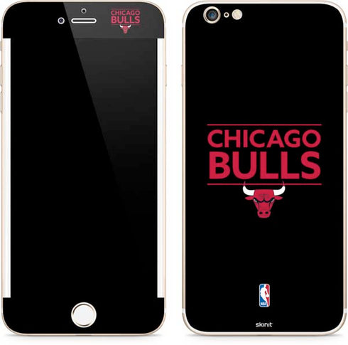 NBA Chicago Bulls Standard - Black iPhone 6/6s Plus Skin