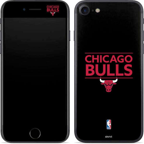 NBA Chicago Bulls Standard - Black iPhone 7 Skin