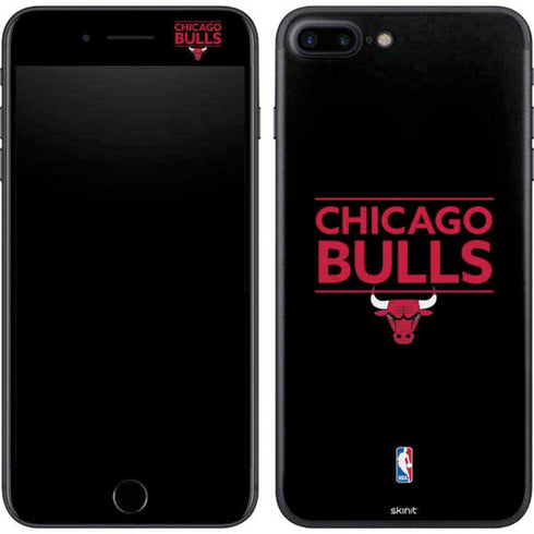 NBA Chicago Bulls Standard - Black iPhone 8 Plus Skin