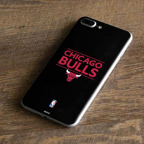 NBA Chicago Bulls Standard - Black iPhone 8 Plus Skin