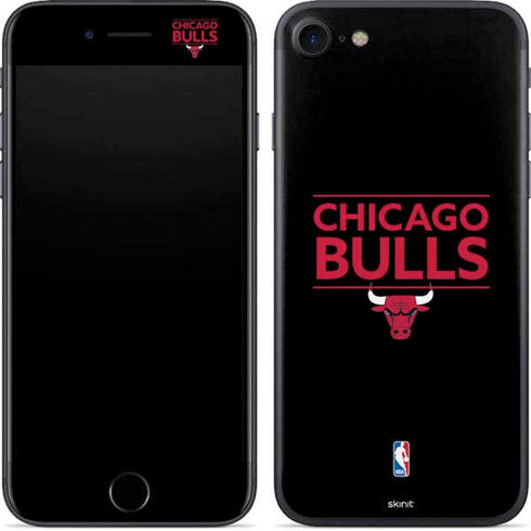 NBA Chicago Bulls Standard - Black iPhone 8 Skin