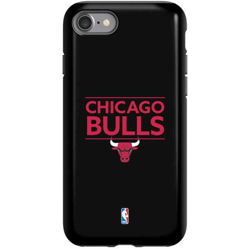 NBA Chicago Bulls Standard - Black iPhone SE (2nd & 3rd Gen) Pro Case