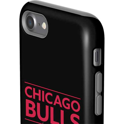 NBA Chicago Bulls Standard - Black iPhone SE (2nd & 3rd Gen) Pro Case