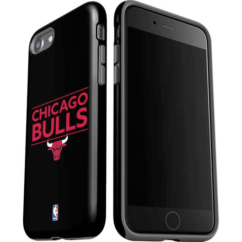 NBA Chicago Bulls Standard - Black iPhone SE (2nd & 3rd Gen) Pro Case