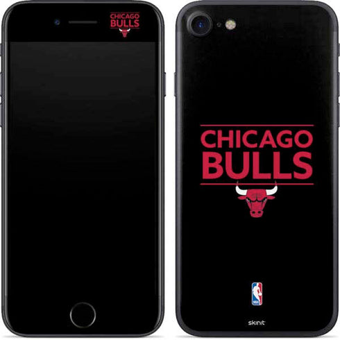 NBA Chicago Bulls Standard - Black iPhone SE (2nd & 3rd Gen) Skin