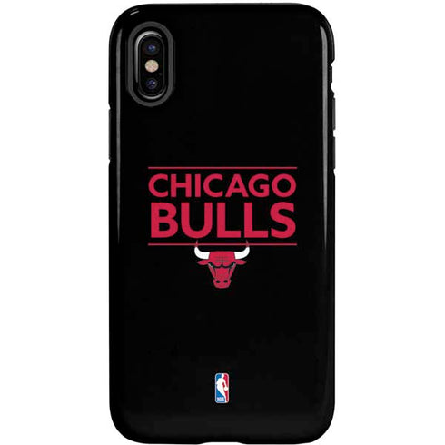 NBA Chicago Bulls Standard - Black iPhone X Pro Case