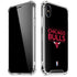 NBA Chicago Bulls Standard - Black iPhone XS Max Clear Case