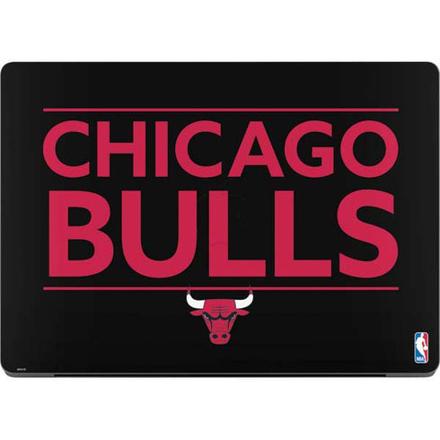 NBA Chicago Bulls Standard - Black MacBook Pro 14in (2021-24) Skin