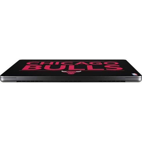NBA Chicago Bulls Standard - Black MacBook Pro 14in (2021-24) Skin
