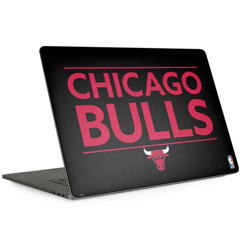 NBA Chicago Bulls Standard - Black Apple MacBook Pro 15-inch Skin