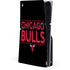 NBA Chicago Bulls Standard - Black PS5 Slim Disk Console Skin