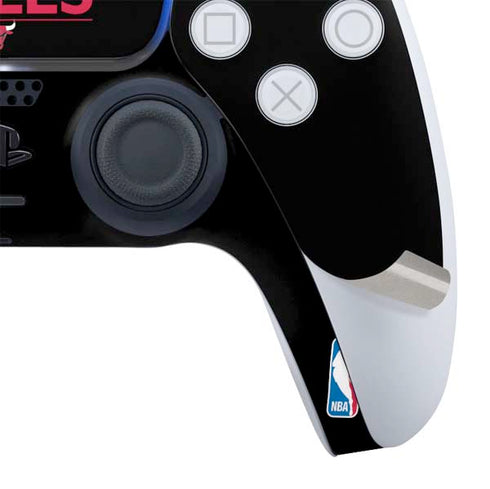 NBA Chicago Bulls Standard - Black PS5 Slim Digital Edition Bundle Skin