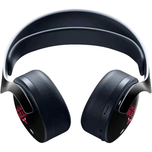 NBA Chicago Bulls Standard - Black PULSE 3D Wireless Headset for PS5 Skin