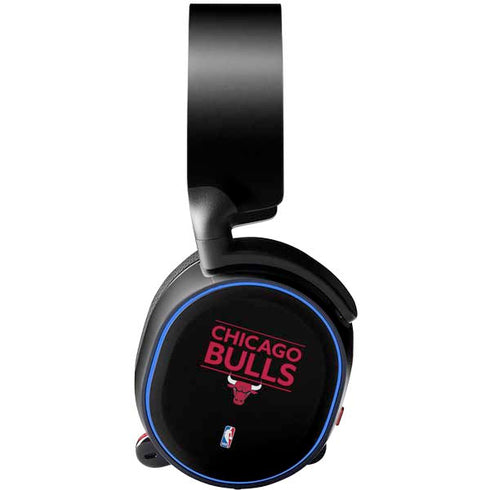 NBA Chicago Bulls Standard - Black SteelSeries Arctis 3 Skin