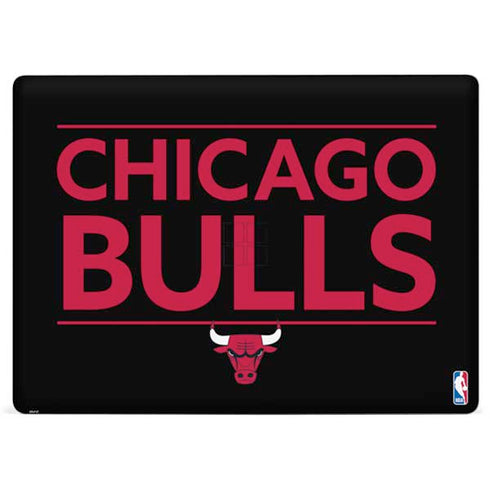 NBA Chicago Bulls Standard - Black Surface Laptop 3 13.5in Skin
