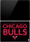 NBA Chicago Bulls Standard - Black Surface Pro (2017) Skin