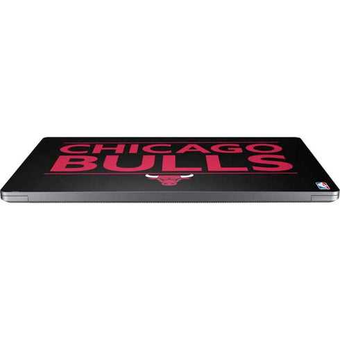 NBA Chicago Bulls Standard - Black Universal Laptop 14in (11.4 x 8.2in) Skin