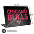 NBA Chicago Bulls Standard - Black Universal Laptop 15in (12.2 x 8.8in) Skin