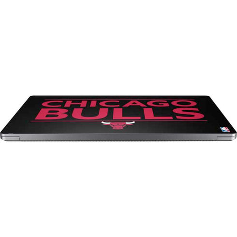 NBA Chicago Bulls Standard - Black Universal Laptop 15in (12.2 x 8.8in) Skin