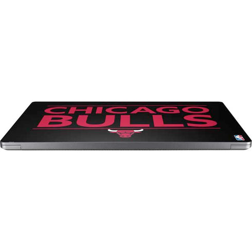 NBA Chicago Bulls Standard - Black Universal Laptop 17in (13.8 x 10in) Skin