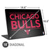 NBA Chicago Bulls Standard - Black Universal Laptop 18in (14.6 x 10.6in) Skin