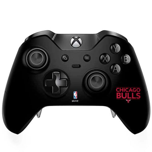 NBA Chicago Bulls Standard - Black Xbox One Elite Controller Skin