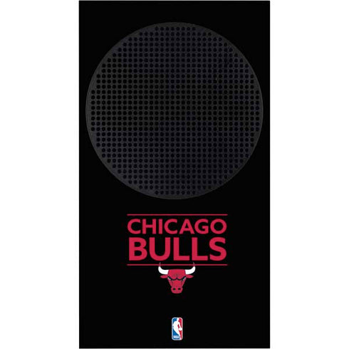 NBA Chicago Bulls Standard - Black Xbox Series S Console Skin