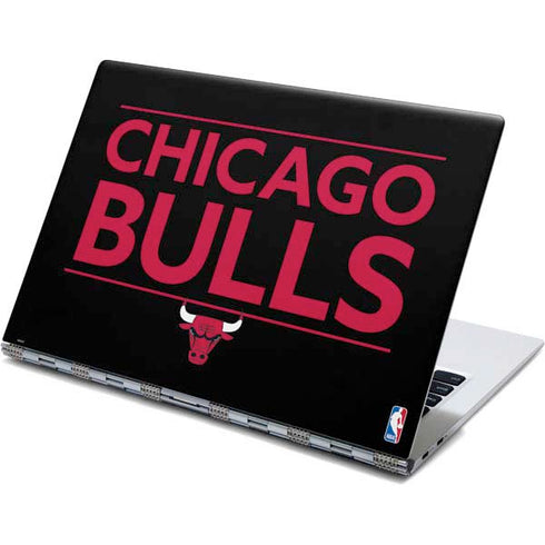 NBA Chicago Bulls Standard - Black Yoga 910 2-in-1 14in Touch-Screen Skin