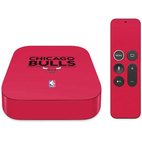 NBA Chicago Bulls Standard - Red Apple TV Skin