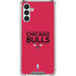 NBA Chicago Bulls Standard - Red Galaxy A13 5G Clear Case