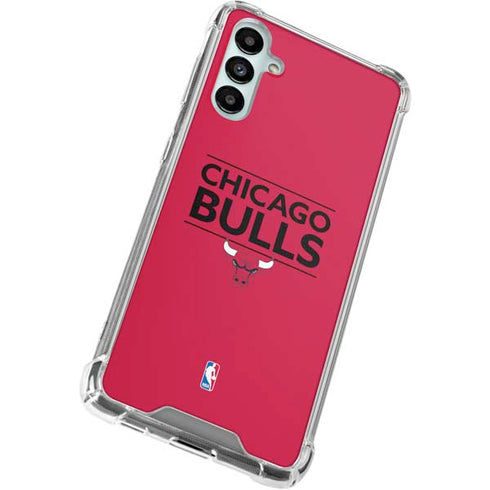NBA Chicago Bulls Standard - Red Galaxy A14 5G Clear Case