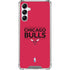 NBA Chicago Bulls Standard - Red Galaxy A15 5G Clear Case