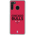 NBA Chicago Bulls Standard - Red Galaxy A21 Clear Case