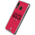 NBA Chicago Bulls Standard - Red Galaxy A30 Clear Case