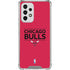 NBA Chicago Bulls Standard - Red Galaxy A53 5G Clear Case