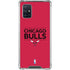 NBA Chicago Bulls Standard - Red Galaxy A71 5G Clear Case