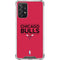 NBA Chicago Bulls Standard - Red Galaxy A72 5G Clear Case