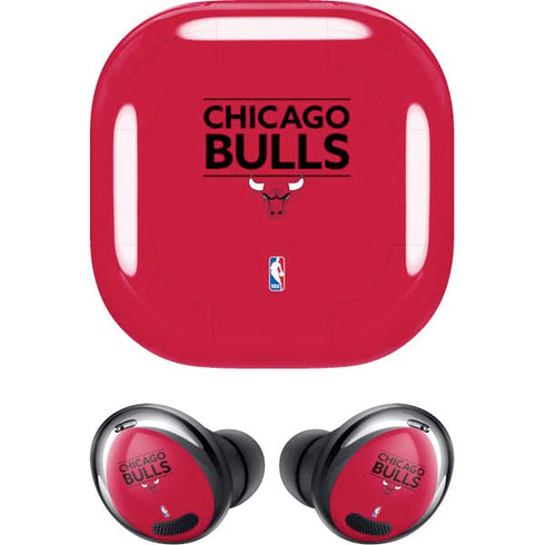 NBA Chicago Bulls Standard - Red Galaxy Buds Pro Skin