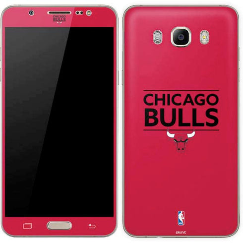 NBA Chicago Bulls Standard - Red Galaxy J7 Skin