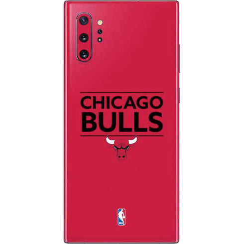 NBA Chicago Bulls Standard - Red Galaxy Note 10 Plus Skin