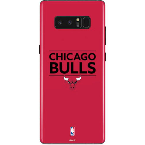 NBA Chicago Bulls Standard - Red Galaxy Note 8 Skin
