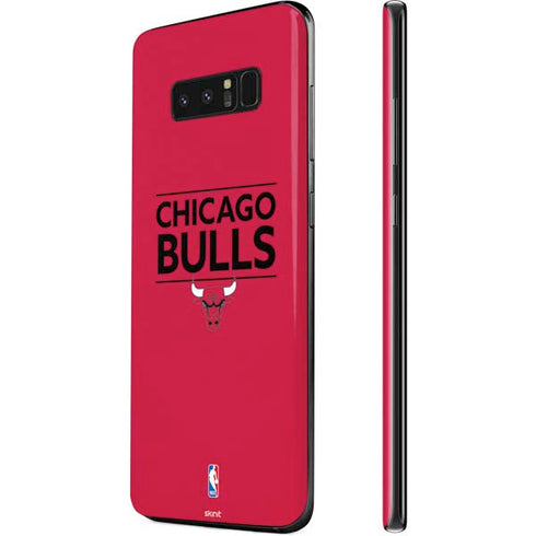 NBA Chicago Bulls Standard - Red Galaxy Note 8 Skin