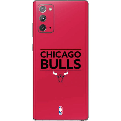 NBA Chicago Bulls Standard - Red Galaxy Note20 5G Skin