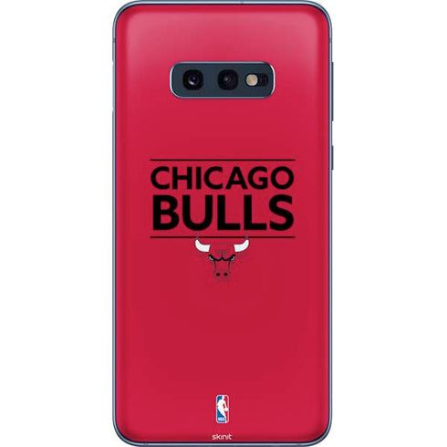 NBA Chicago Bulls Standard - Red Galaxy S10e Skin
