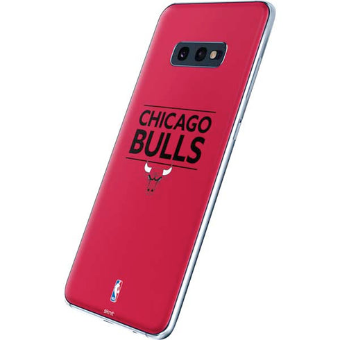 NBA Chicago Bulls Standard - Red Galaxy S10e Skin